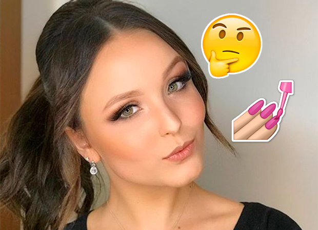 Dúvida ao escolher esmalte? Larissa Manoela tem a melhor solução!