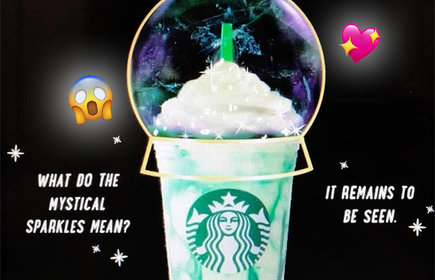 Starbucks lança o místico Frappuccino Bola de Cristal!