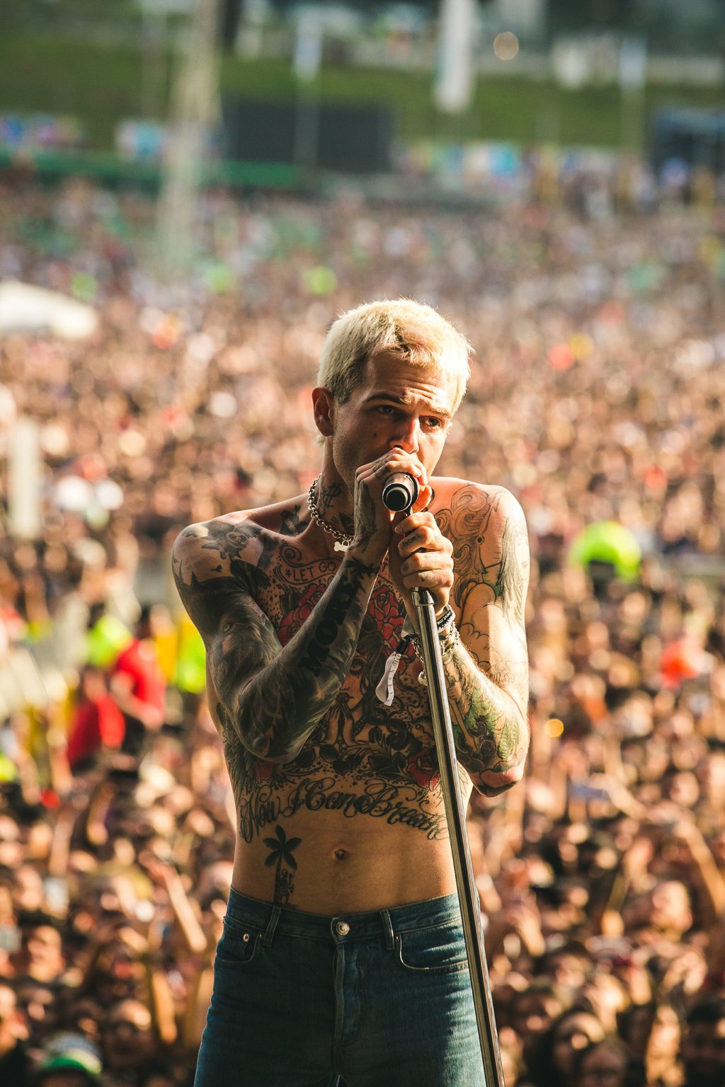 Multidão se emociona com show do The Neighbourhood no Lollapalooza