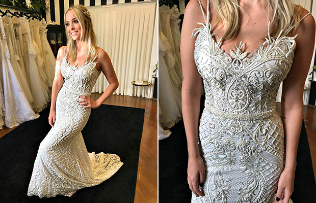 Estilista revela detalhes do vestido de noiva de Tatá Estaniecki