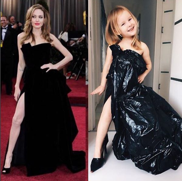 Garotinha de 4 anos recria looks icônicos das famosas e bomba no Insta