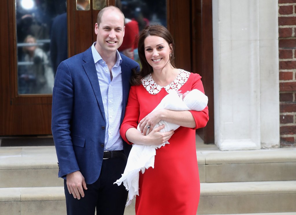 The Duke & Duchess Of Cambridge Depart The Lindo Wing With Their New Son