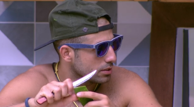 BBB18: Gleici e Kaysar estão ansiosos para conhecer o Louro José