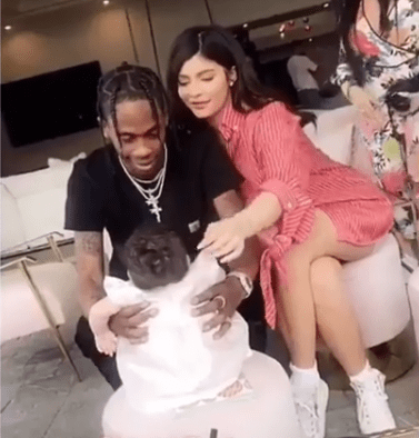 Travis Scott gastou mais de R$20 mil para sua família conhecer Stormi