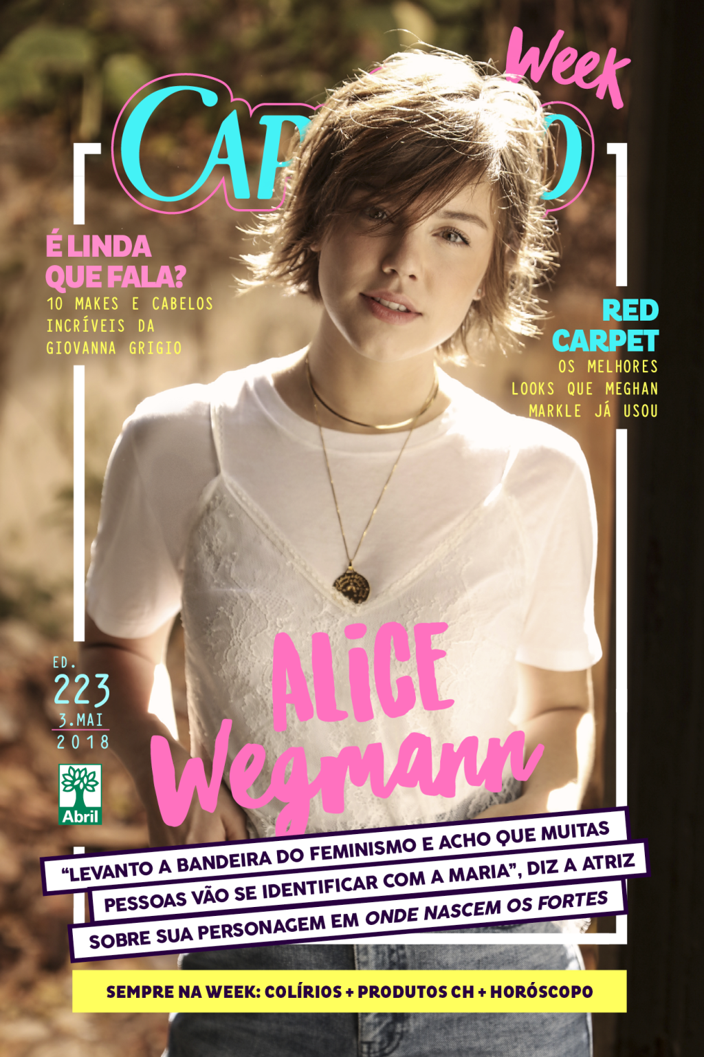 Alice Wegmann: “Maria tem uma força feminina bonita de se ver”