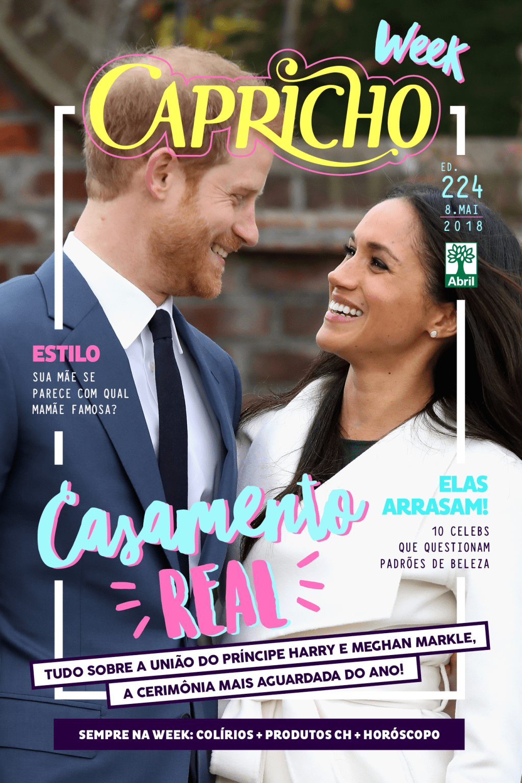 A CH WEEK desta semana traz um resumão com tudo sobre o casamento real