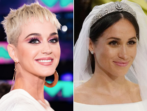 Katy Perry causou polêmica com comentário sobre o vestido de Meghan Markle