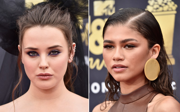 As famosas destacaram os olhos nos makes do MTV Movie Awards 2018