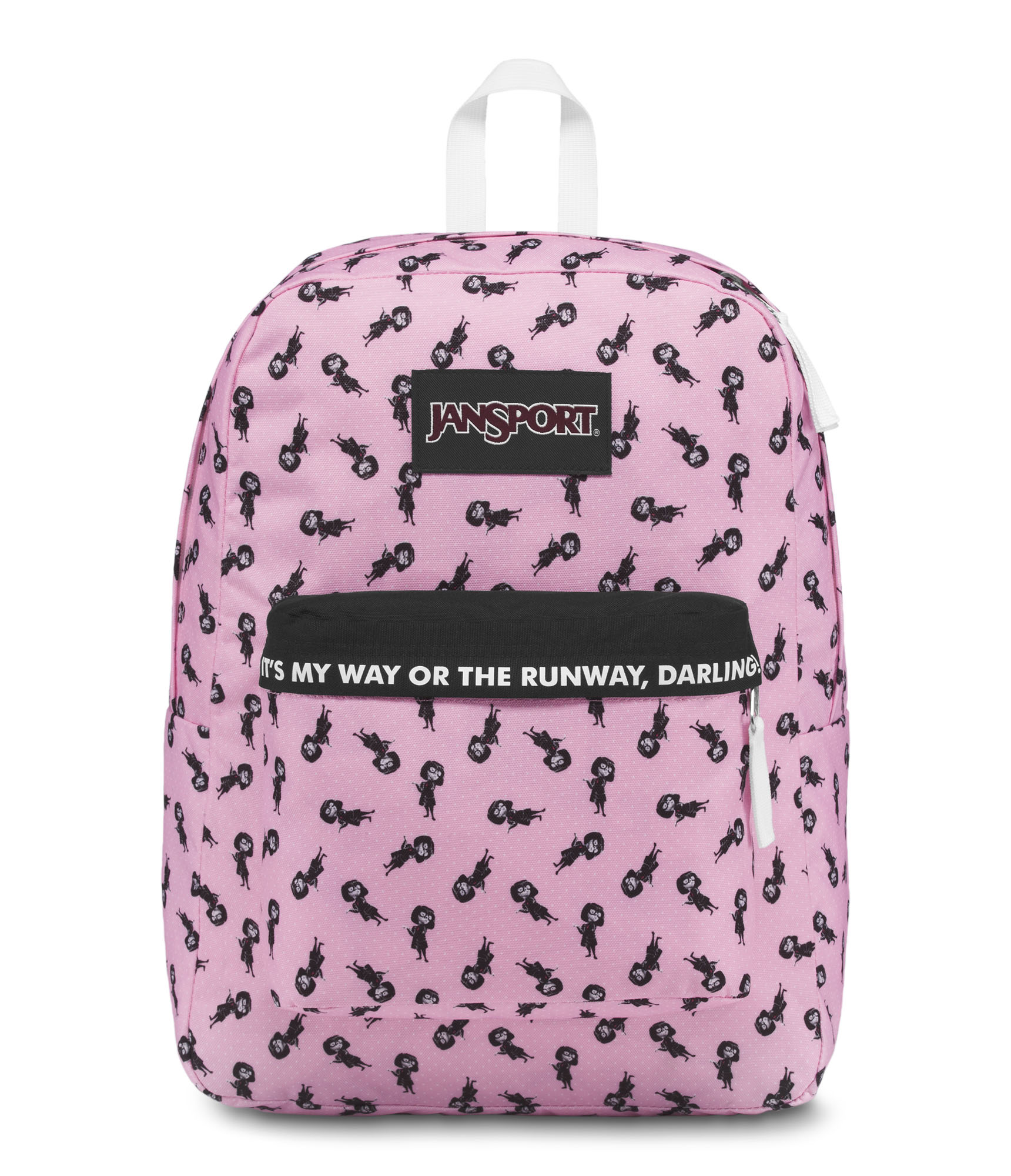 Mochila com estampa de Os Incríevis 2- Edna Moda, da coleção da Jansport