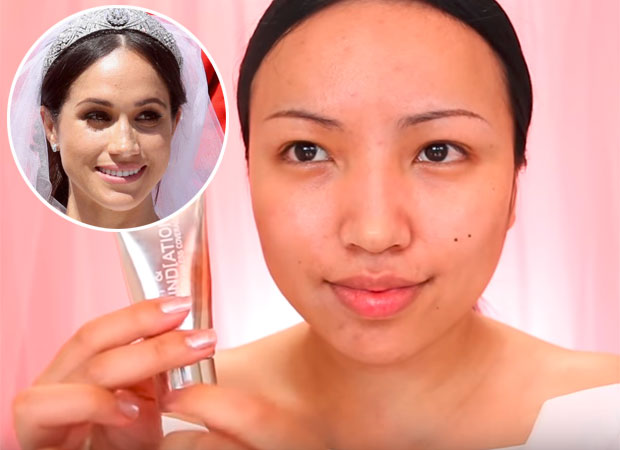 Com make, youtuber se transforma em Meghan Markle noiva. É impressionante!