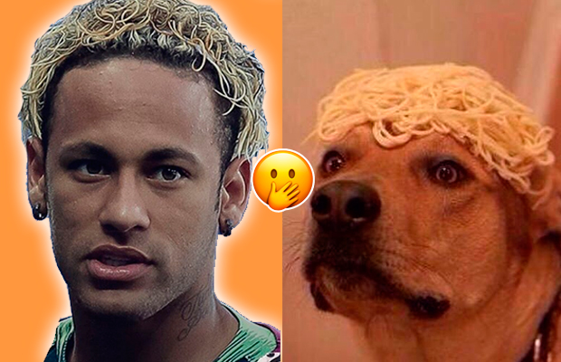 Neymar inova no cabelo e internet atualiza acervo de memes da Copa