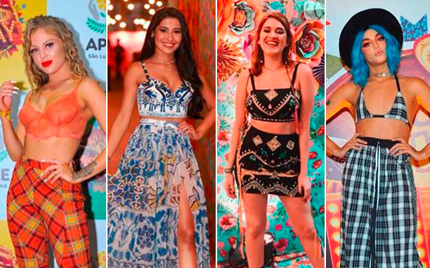 Festa Junina: os looks das famosas na festa de São João da Thaynara OG