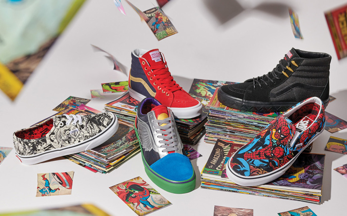 OMG! A Vans lançou uma coleção inspirada nos heróis da Marvel