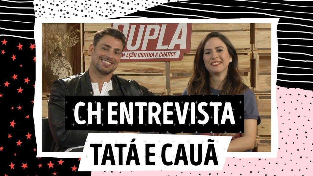 CH Entrevista: Tatá Werneck e Cauã Reymond falam de Uma Quase Dupla