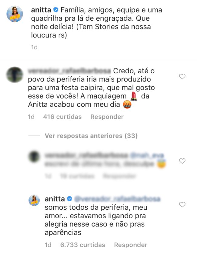 ANITTA-RESPONDE-SEGUIDOR-QUE-CRITICOU-MAKE-FESTA-JUNINA ANITTA-RESPONDE-SEGUIDOR-QUE-CRITICOU-MAKE-FESTA-JUNINA