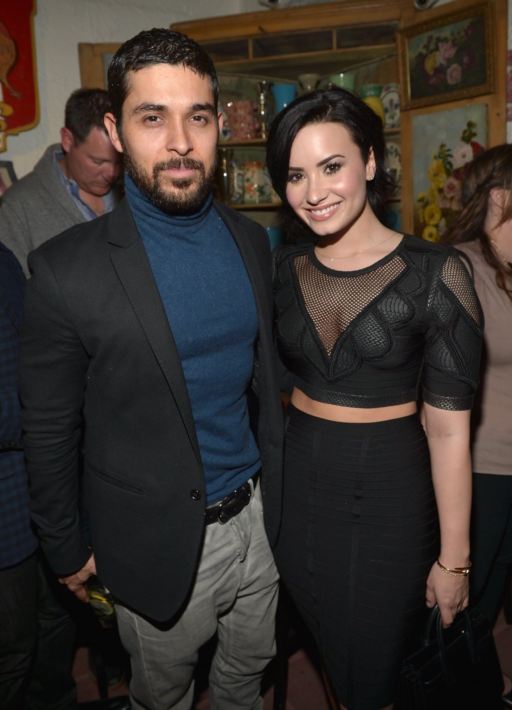 Wilmer Valderrama não saiu do lado de Demi desde que ela sofreu overdose