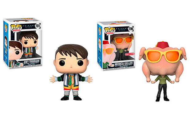 Funko lança linha especial de Friends e tem a Monica com o peru na cabeça!