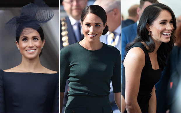 Maratona fashion: Meghan Markle usou cinco looks estilosos em 24 horas