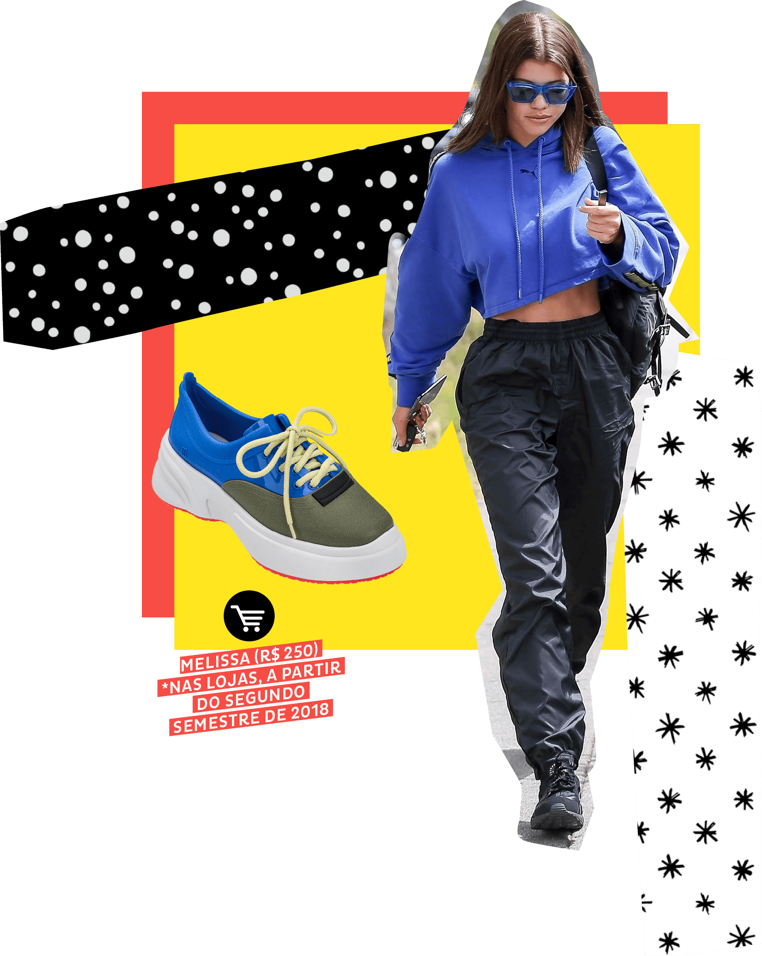 Sofia Richie usando dad sneakers no street style. Dicas de como usar e onde comprar
