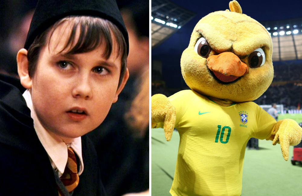 Neville Longbottom aprendeu da pior forma que não se deve zoar o Brasil…