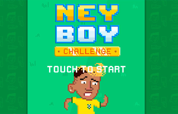 Acabam de lançar o Ney Boy, jogo em que você precisa manter o Neymar em pé