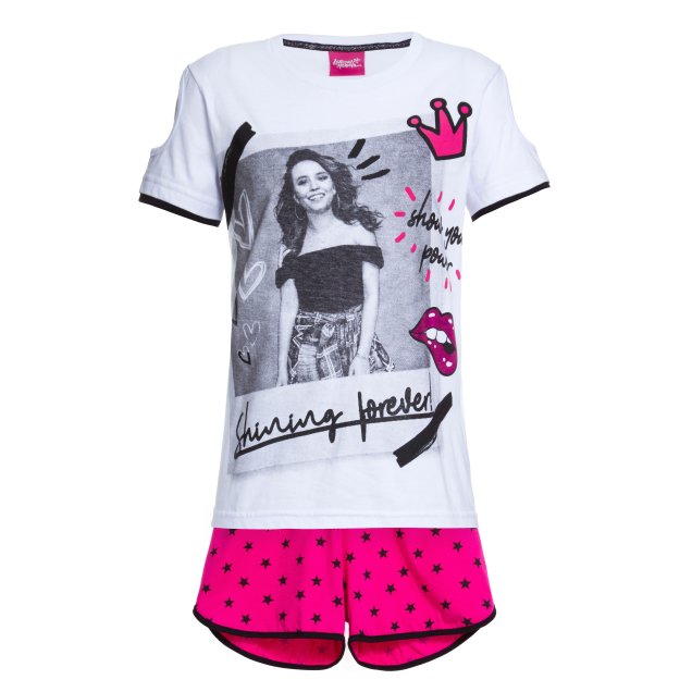 Pijama Larissa Manoela para Riachuelo (preço sob consulta). Pijama Larissa Manoela para Riachuelo (preço sob consulta).