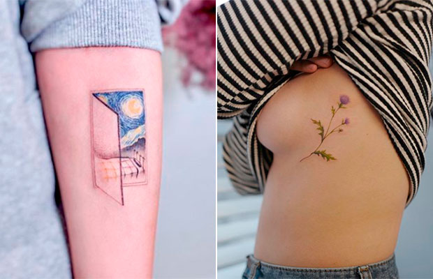 Essa conta no Instagram posta tatuagens que são verdadeiras obras de arte!