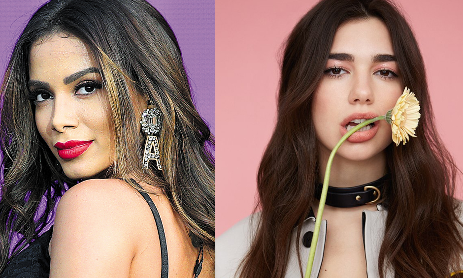 Anitta avisou que pode rolar parceria com Dua Lipa. Vem hit aí!