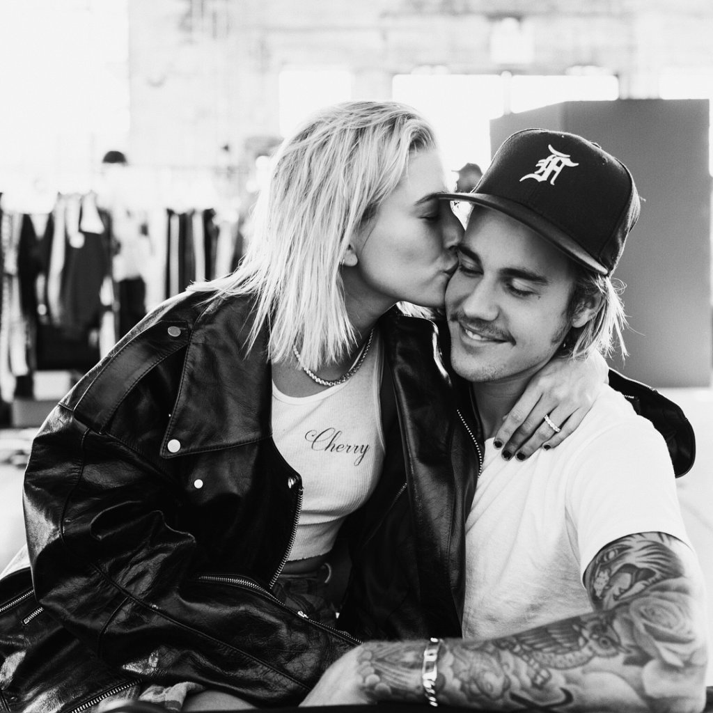 Justin Bieber e Hailey Baldwin estão combinando o penteado?