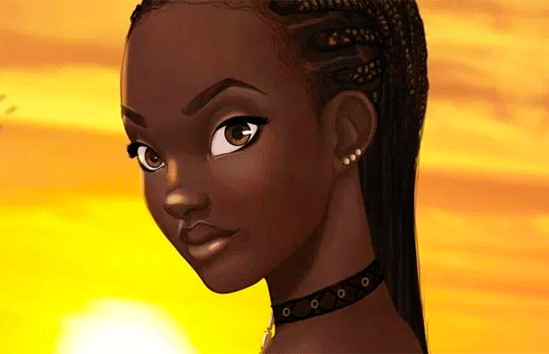 Essa é a Sadé! Em breve, ela será a primeira princesa africana da Disney