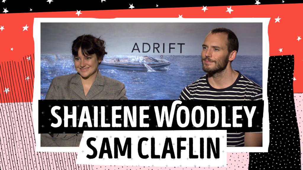 Shailene Woodley e Sam Claflin falam sobre o filme Vidas à Deriva