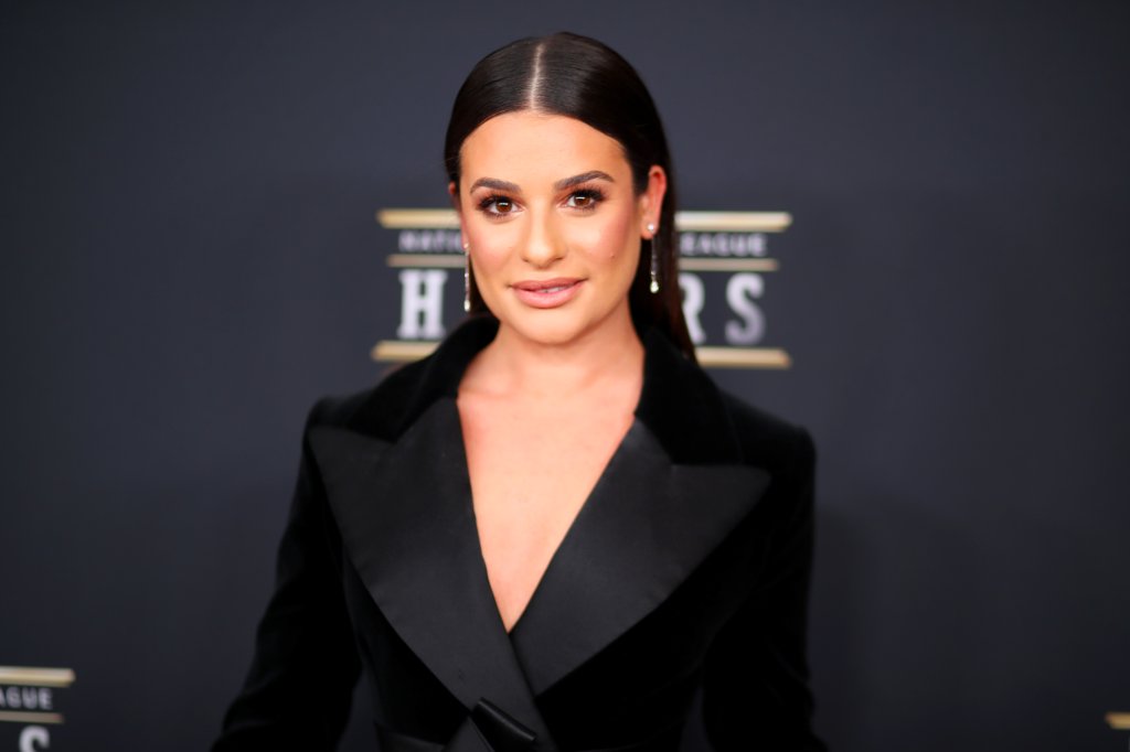 Lea Michele mostra look phyno que usou na noite anterior ao seu casamento