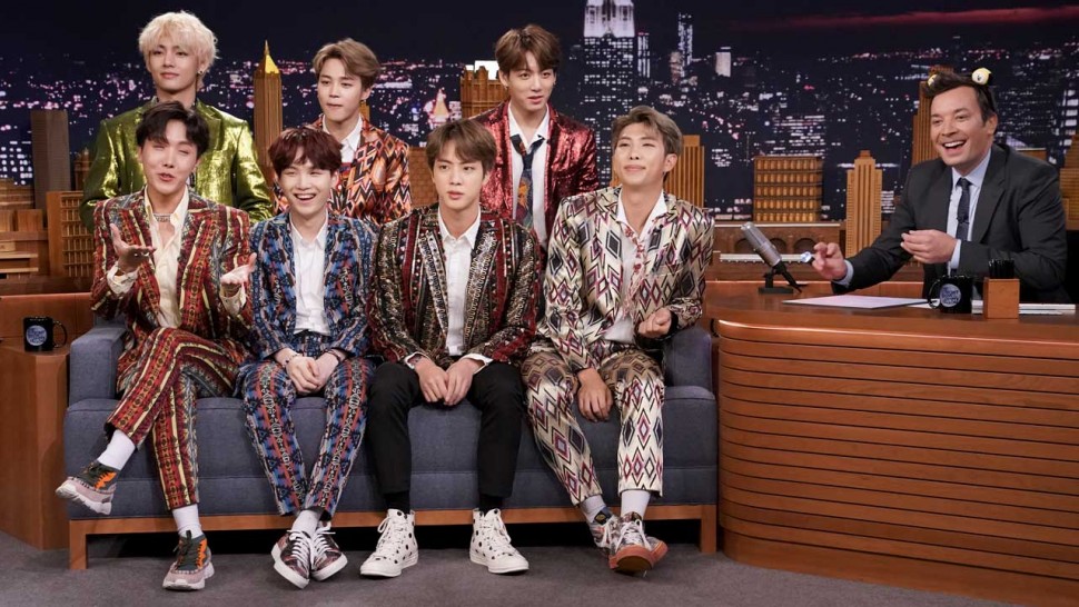 BTS revela um dos grandes sonhos do grupo no programa do Jimmy Fallon