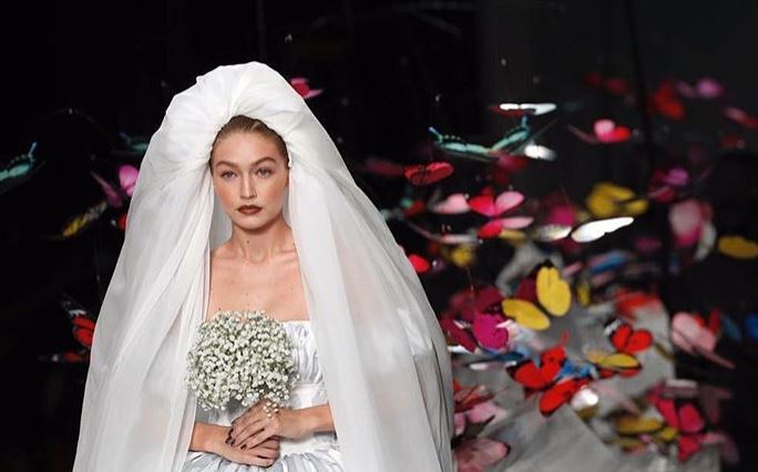 Gigi Hadid é a noiva mais fashionista que você já viu!