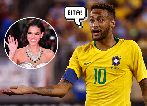 Neymar teve uma reação maravilhosa ao ver Bruna Marquezine de cabelo loiro