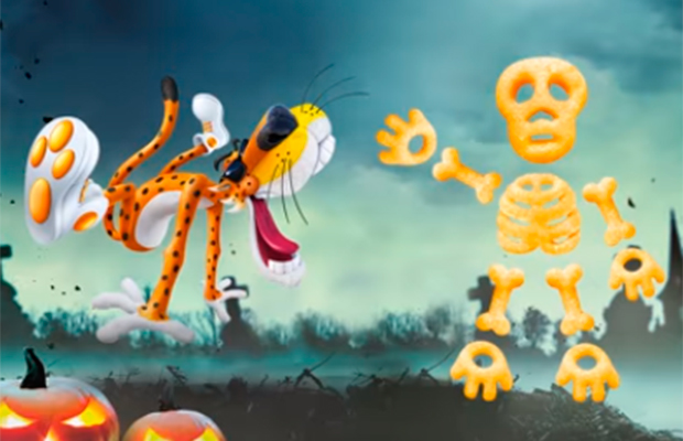 Cheetos lança salgadinho que brilha no escuro para o Halloween!