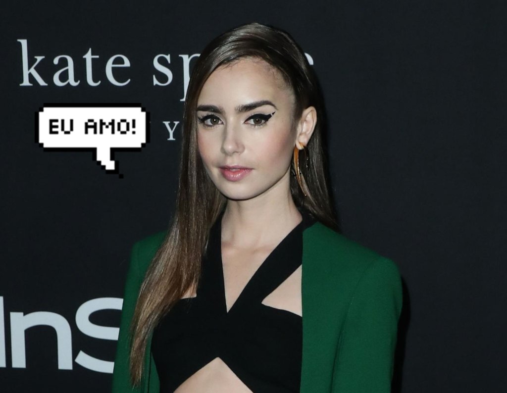 Look do Dia: Lily Collins substituiu vestido por saia longa no red carpet