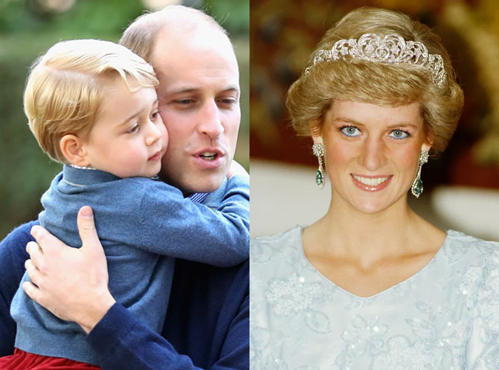 Príncipe William revela que George puxou uma coisa da vovó princesa Diana