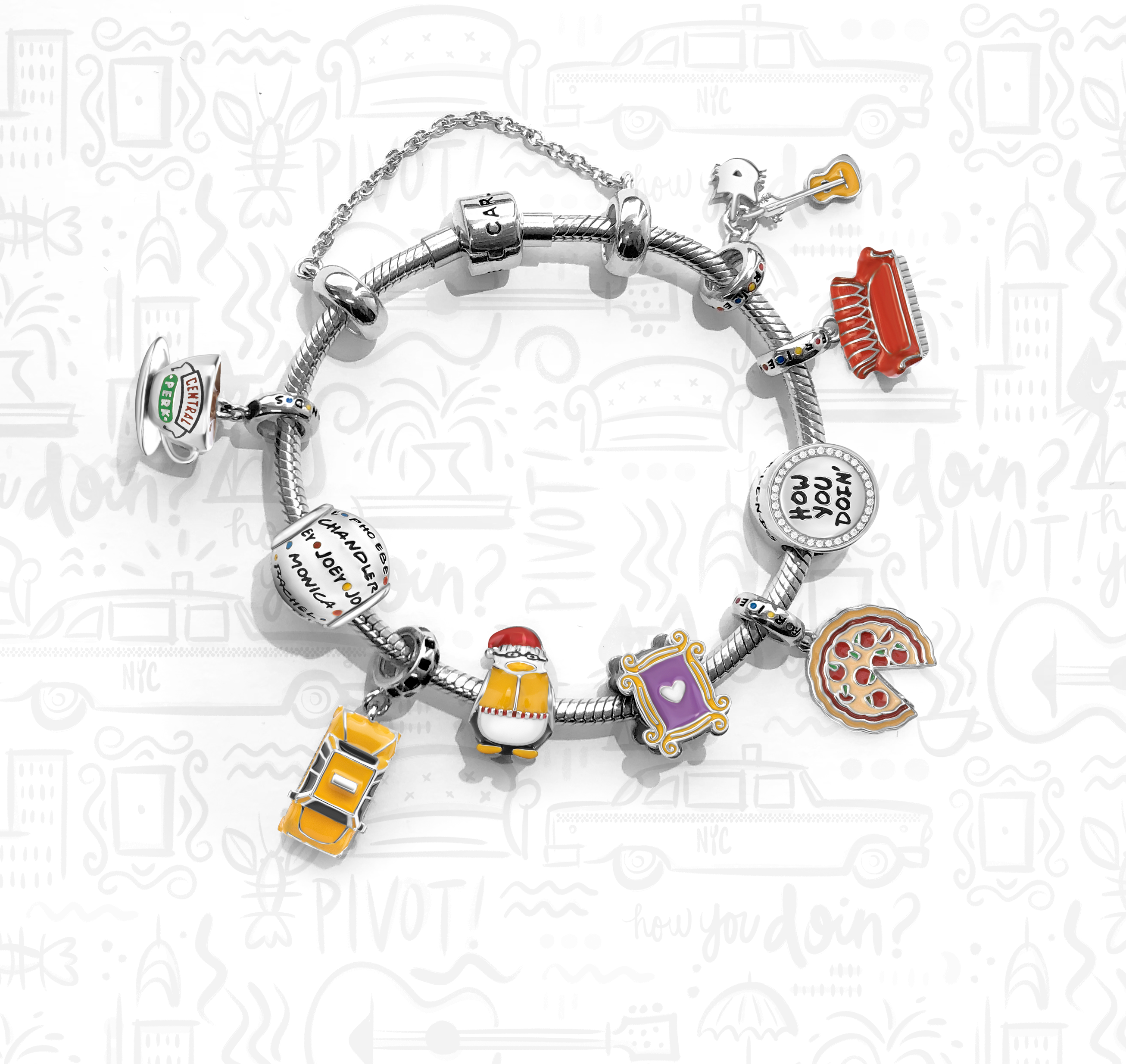 jolie-monte-carlo-friends1 Charms de Friends da Jolie by Monte Carlo.