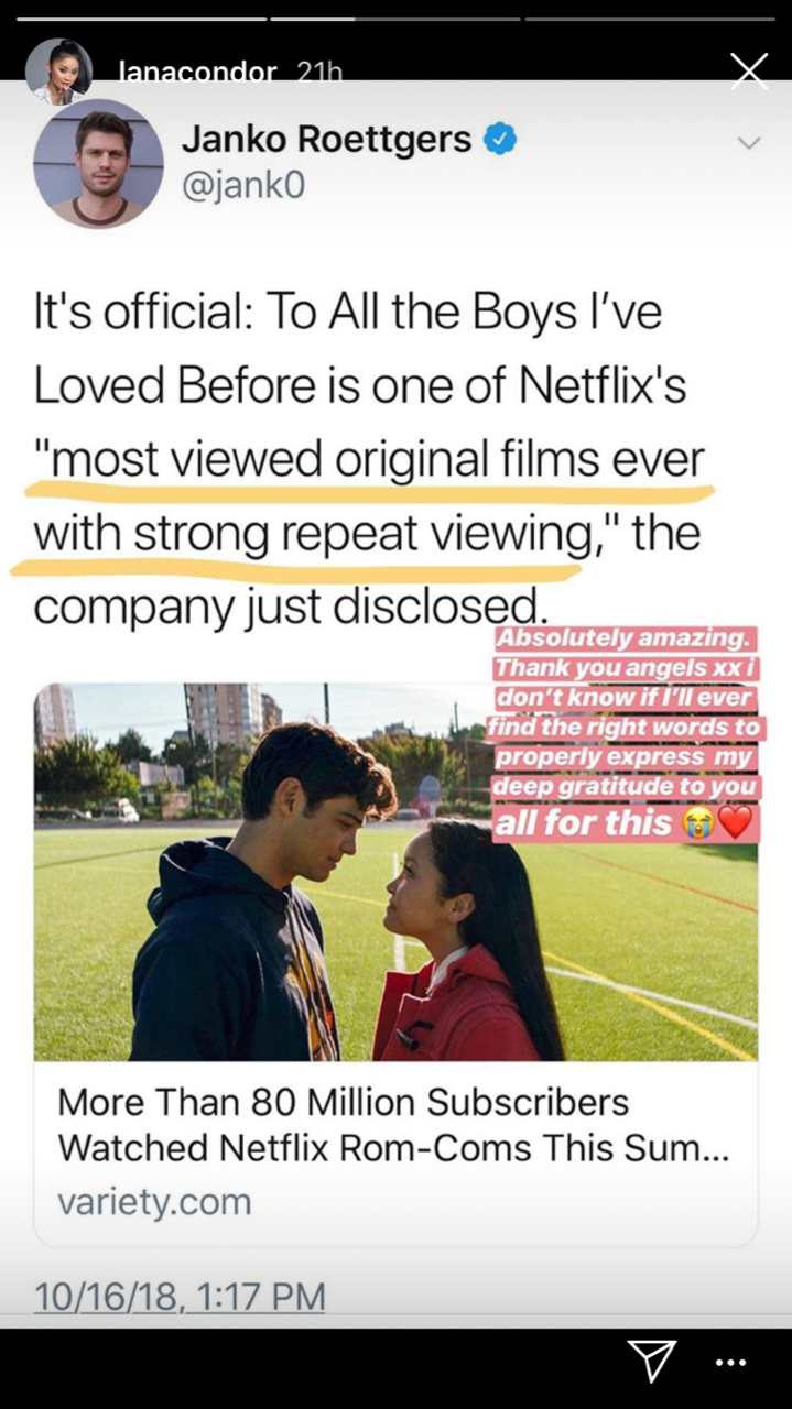 lana-condor-comemora-para-todos-os-garotos lana-condor-comemora-para-todos-os-garotos
