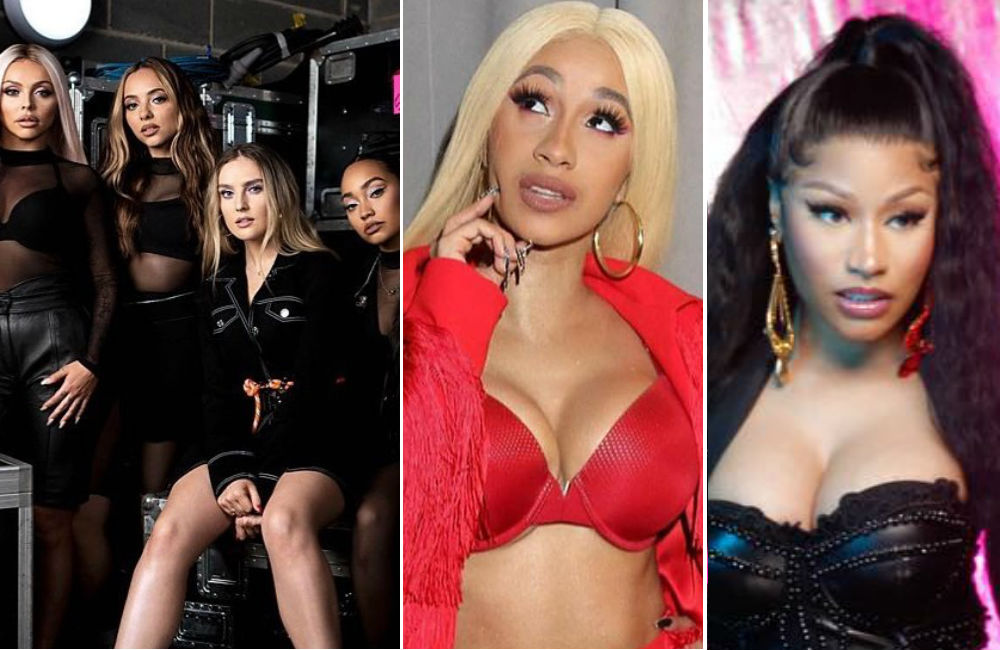 Nem o Little Mix escapou da treta de Nicki Minaj e Cardi B…