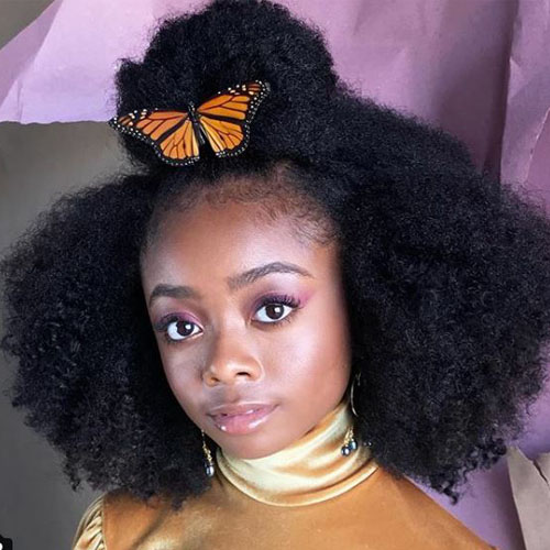 skai-jackson-acessorio-cabelo-borboleta skai-jackson-acessorio-cabelo-borboleta