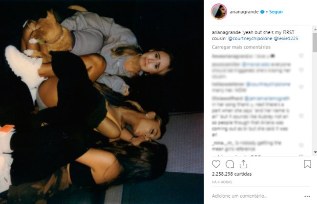 ariana-grande-beija-garota ariana-grande-beija-garota