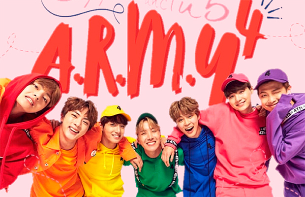 A.R.M.Y. é eleito o maior fandom de todos no MTV EMA 2018!