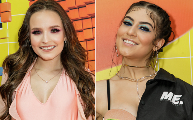 clau-larissa-manoela-maquiagem-colorida-meus-premios-nick