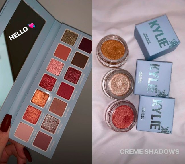 coleção-final-de-ano-kylie-cosmetics-kylie-jenner-sombra-em-creme-paleta-de-sombras coleção-final-de-ano-kylie-cosmetics-kylie-jenner-sombra-em-creme-paleta-de-sombras