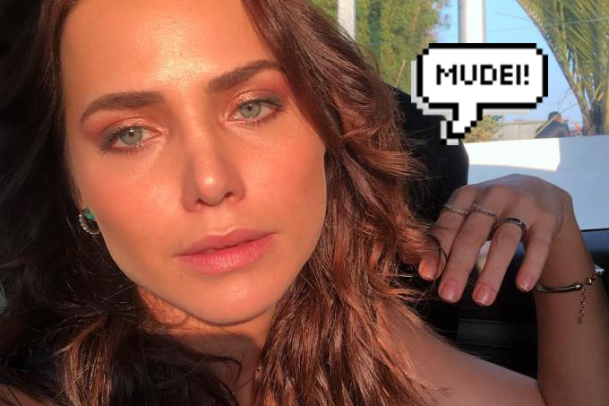 Após fim de Segundo Sol, Leticia Colin aposta em cabelo ruivo