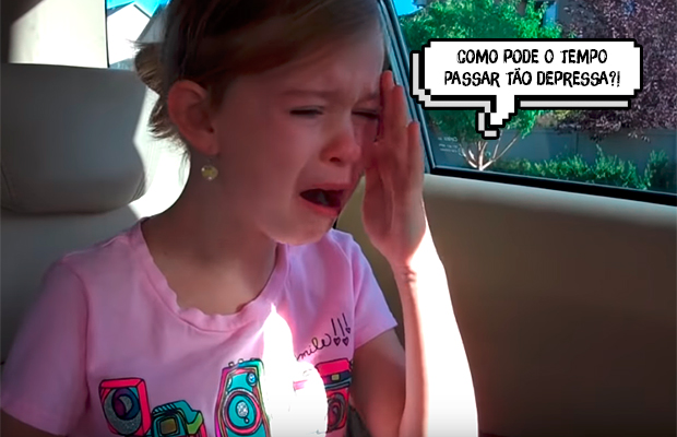 Por quanto tempo dormimos? A Lily, do meme da Disneyland, está enorme!