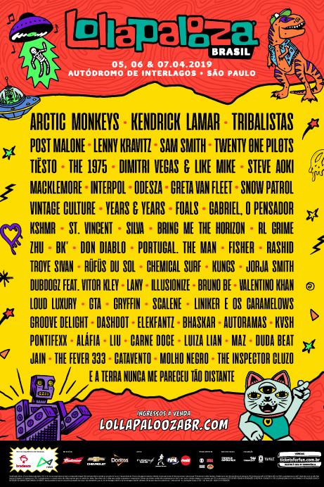 lineup-lollapalooza-2019 lineup-lollapalooza-2019
