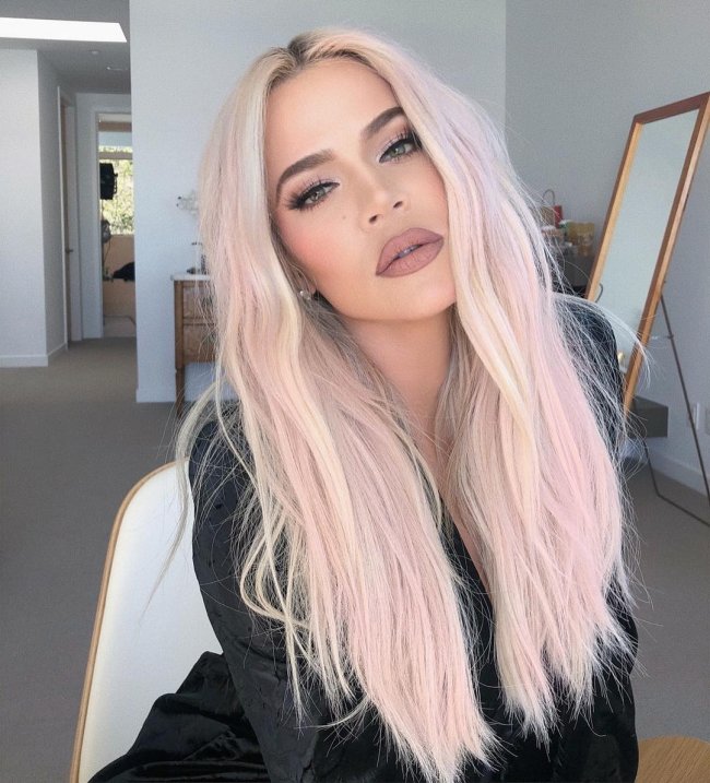 khloe-kardashian-cabelo-rosa khloe-kardashian-cabelo-rosa
